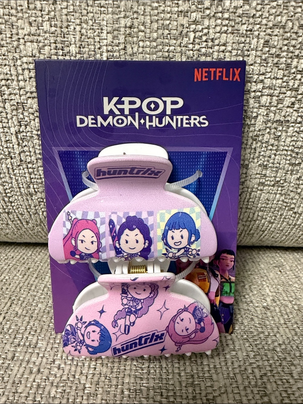 K-Pop Demon Hunters Huntrix Hair Claw Clip Set